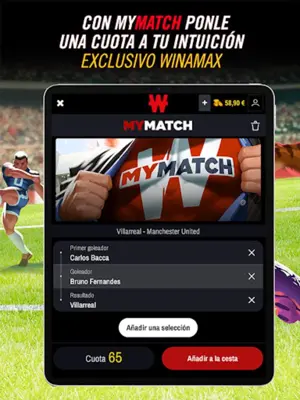 Winamax Deportes y Póker android App screenshot 1