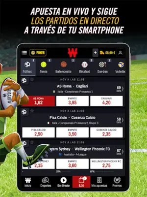 Winamax Deportes y Póker android App screenshot 2